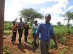 Organizers exploring Nyumbani Village